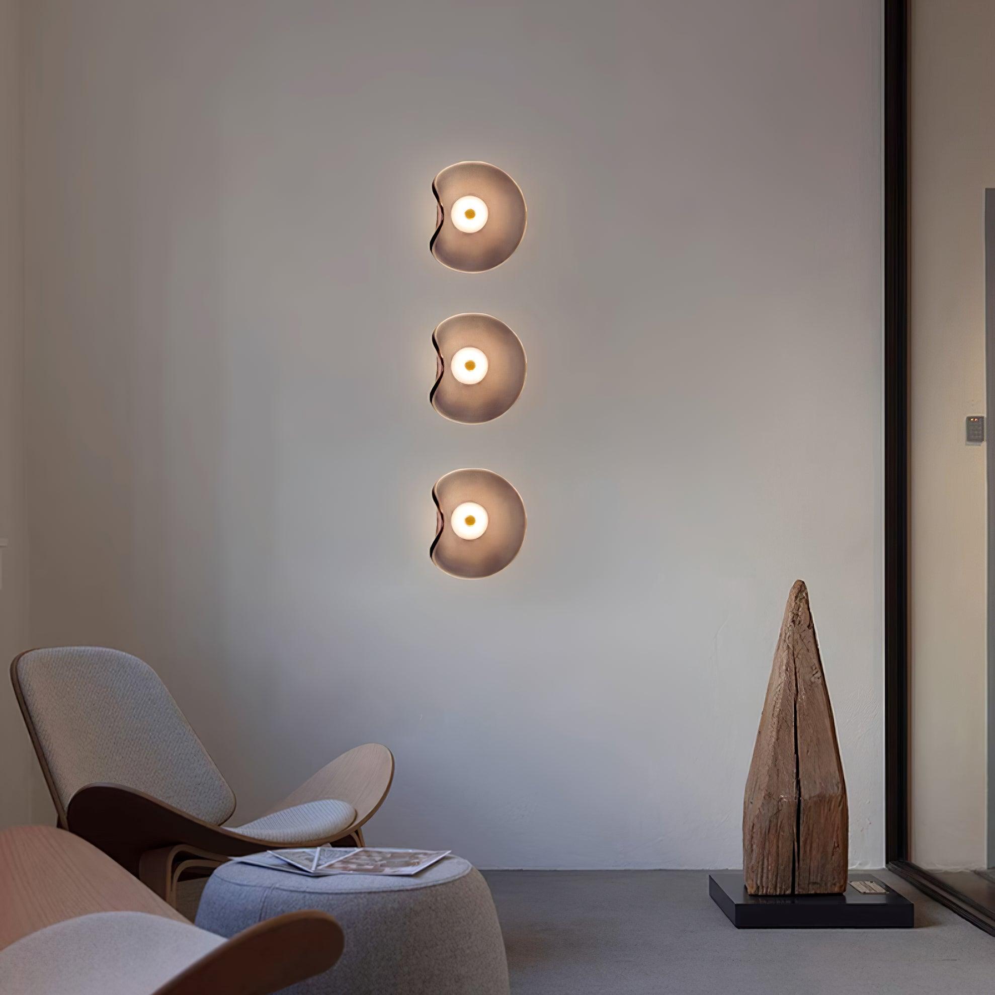 Lunara Amber Glass Ceiling Light - Neutralighting