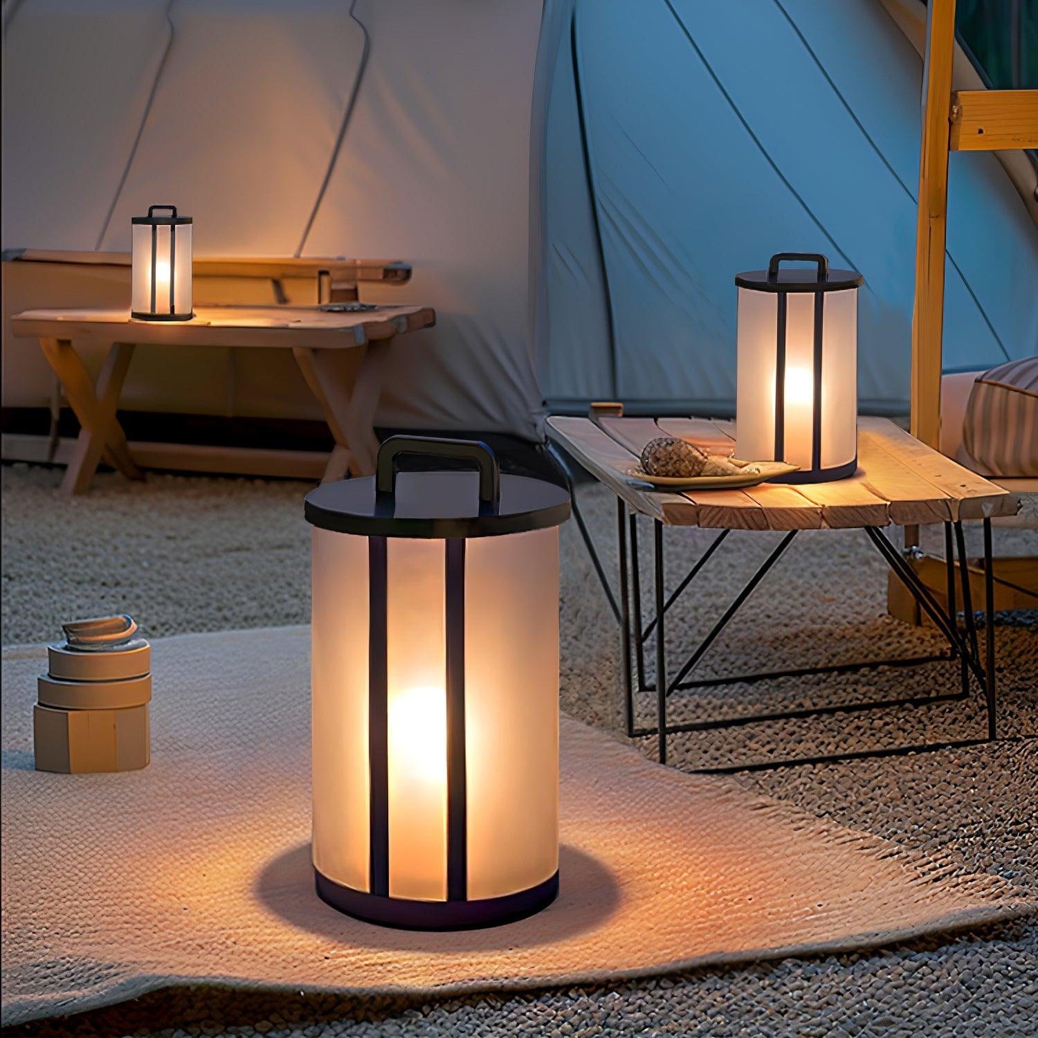 Ray Round Pillar Lantern Outdoor Light - Neutralighting