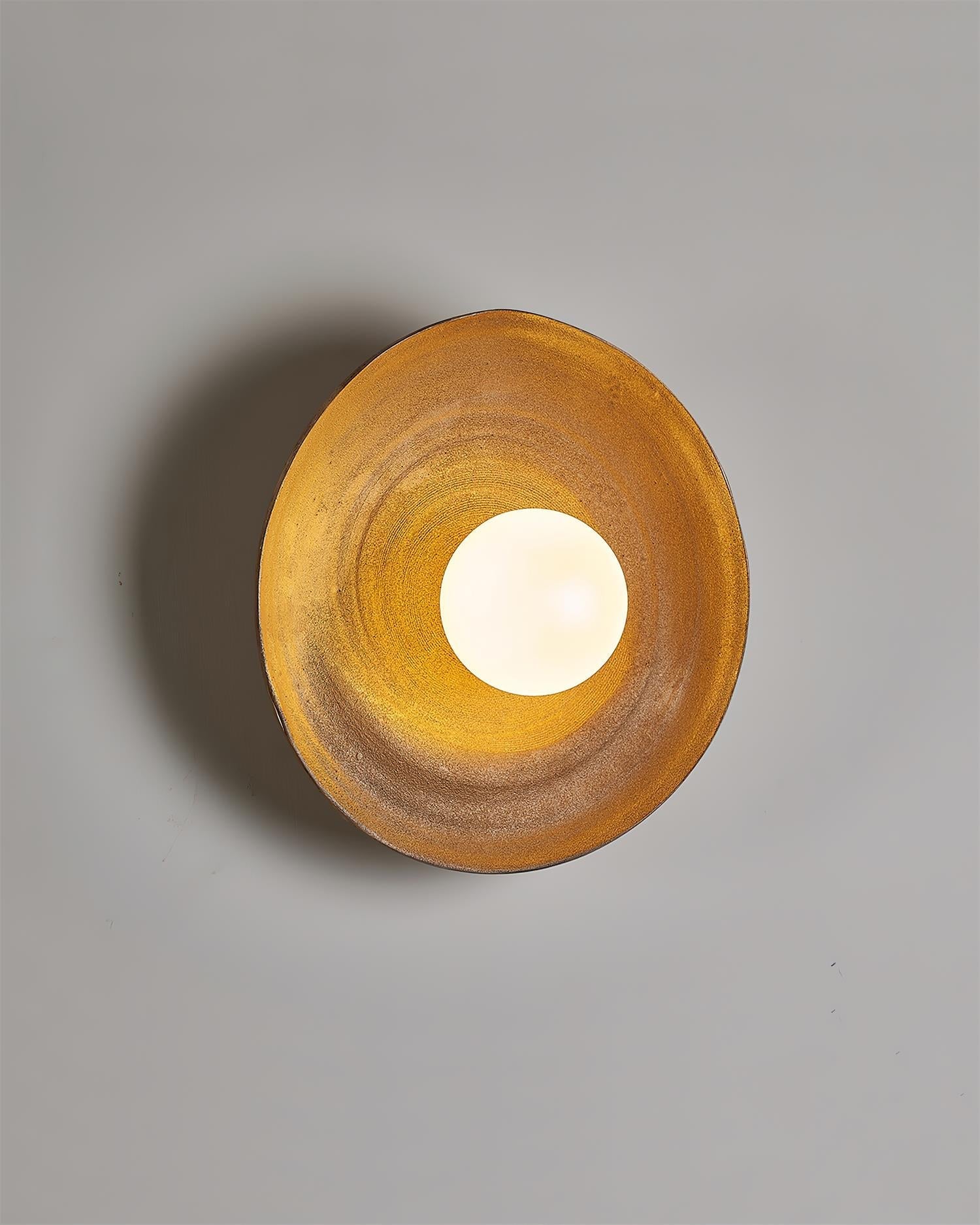 Wall Lamp Fiberglass Globe Nordic - Neutralighting