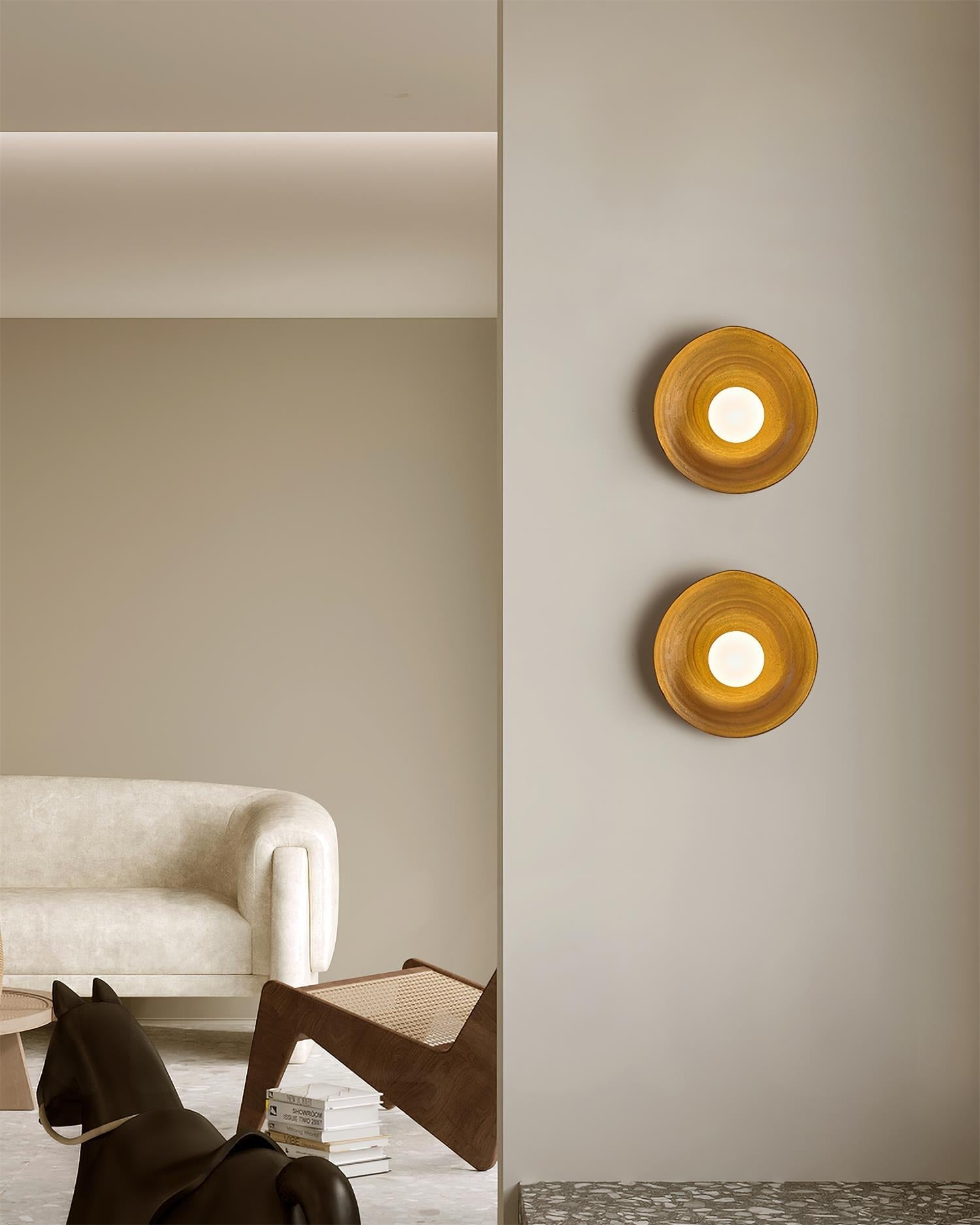 Wall Lamp Fiberglass Globe Nordic - Neutralighting