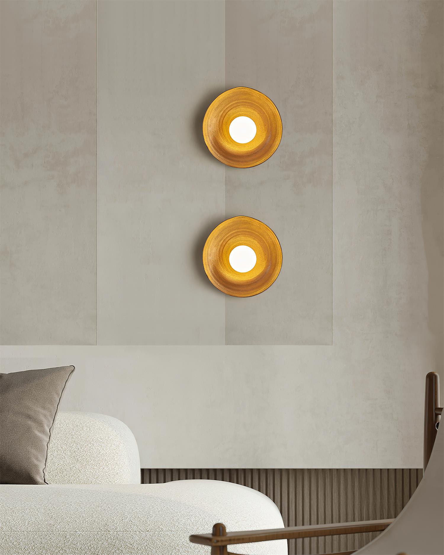 Wall Lamp Fiberglass Globe Nordic - Neutralighting