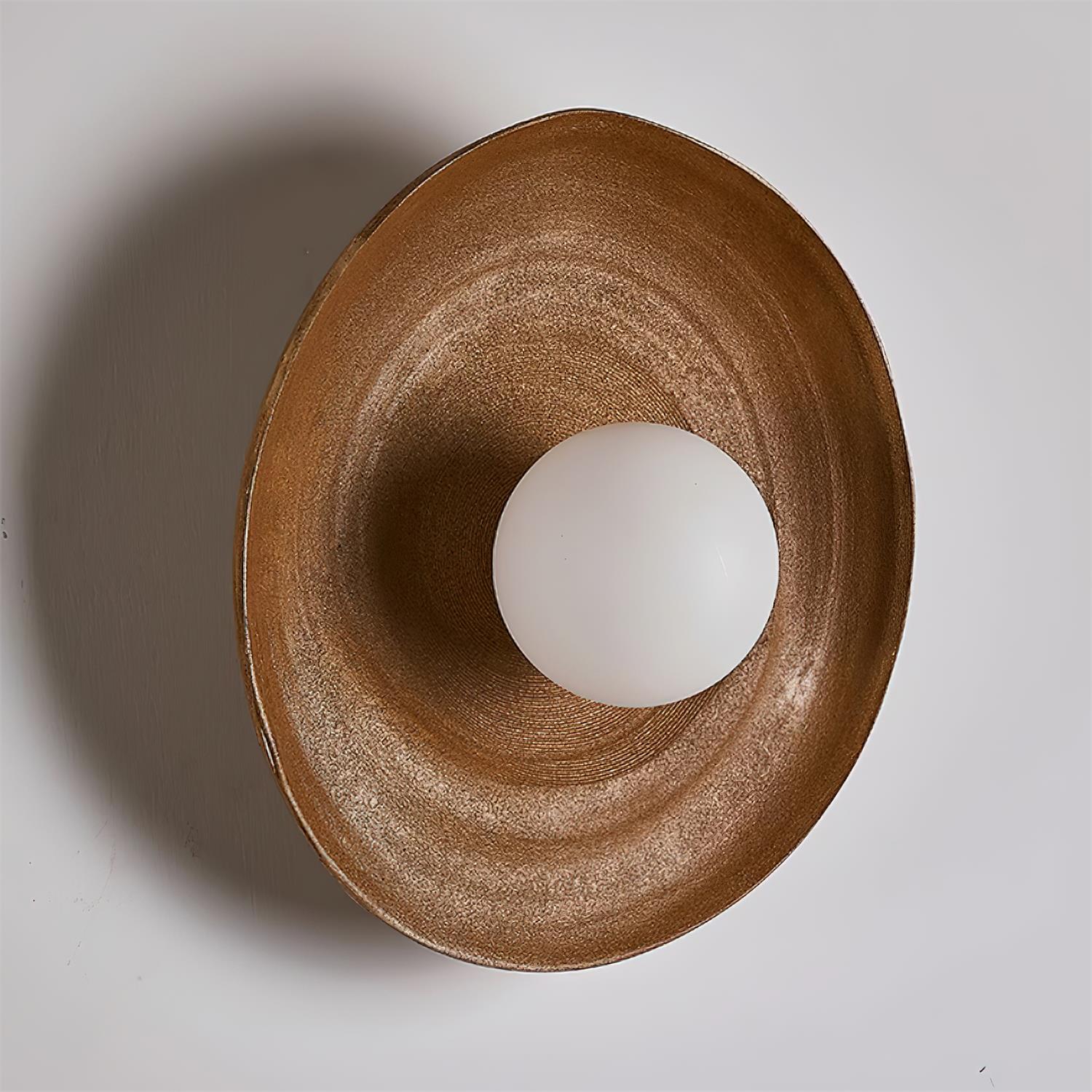 Wall Lamp Fiberglass Globe Nordic - Neutralighting