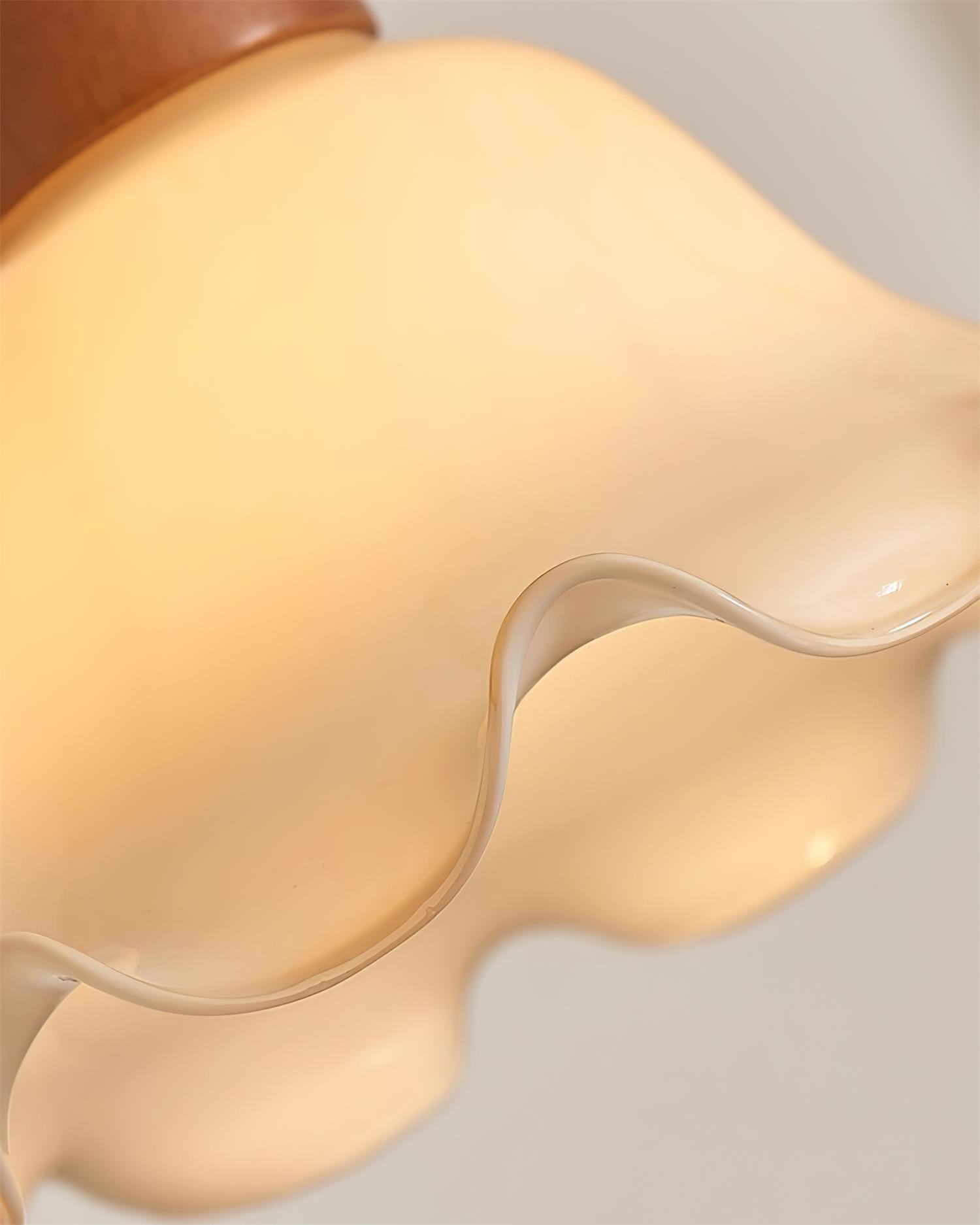 Glyna Wavy Glass Pendant Light - Neutralighting