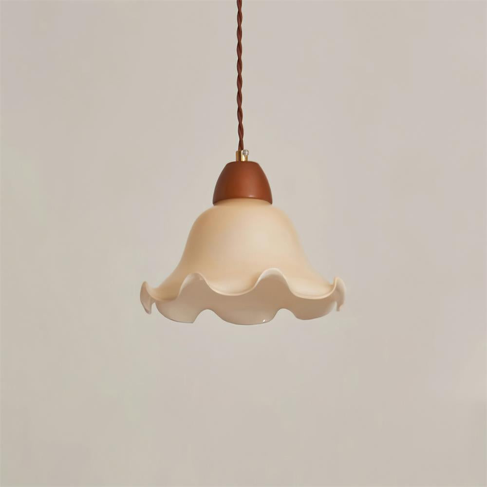 Glyna Wavy Glass Pendant Light - Neutralighting