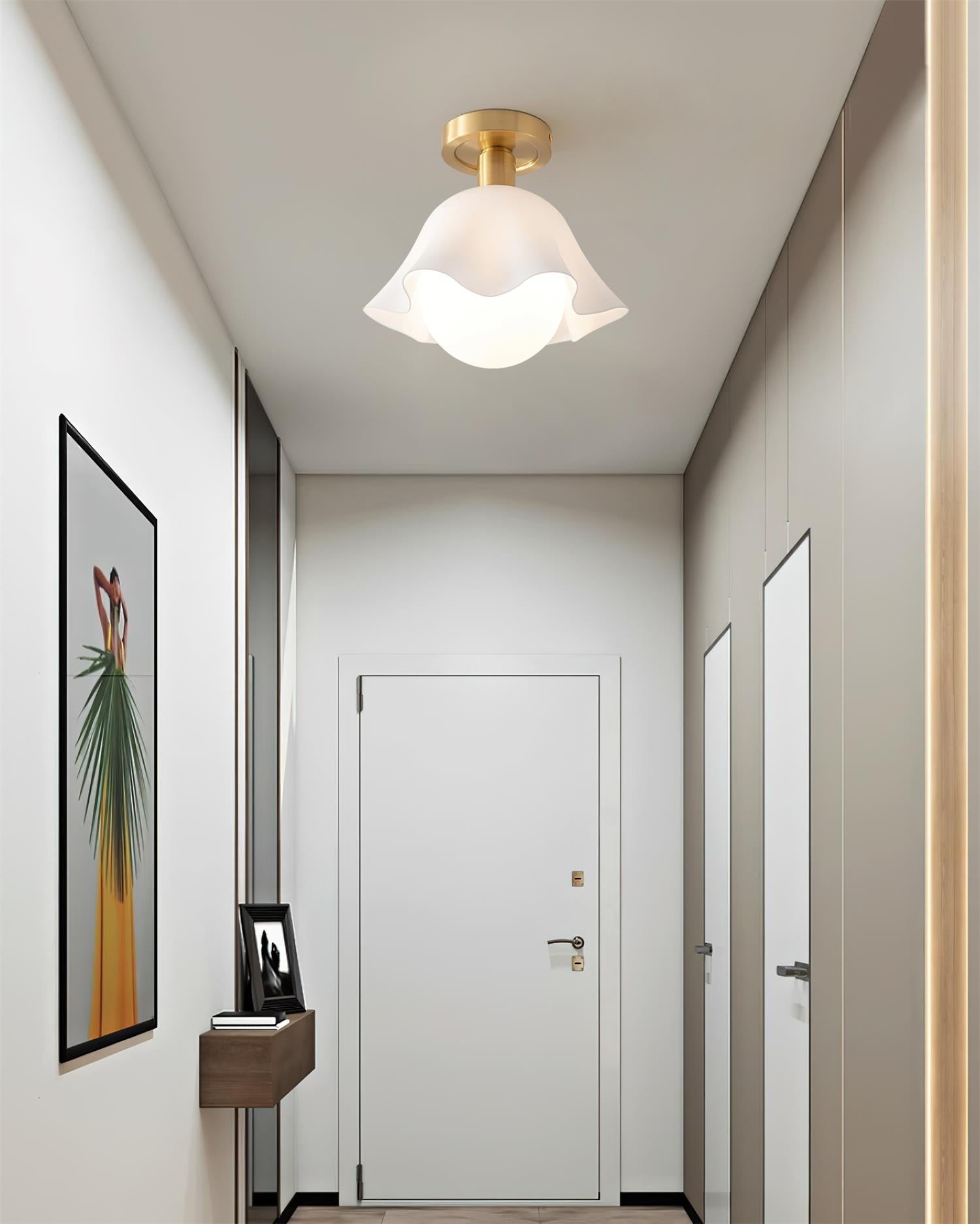 Petalia Semi-Flush Mount Ceiling Light - Neutralighting