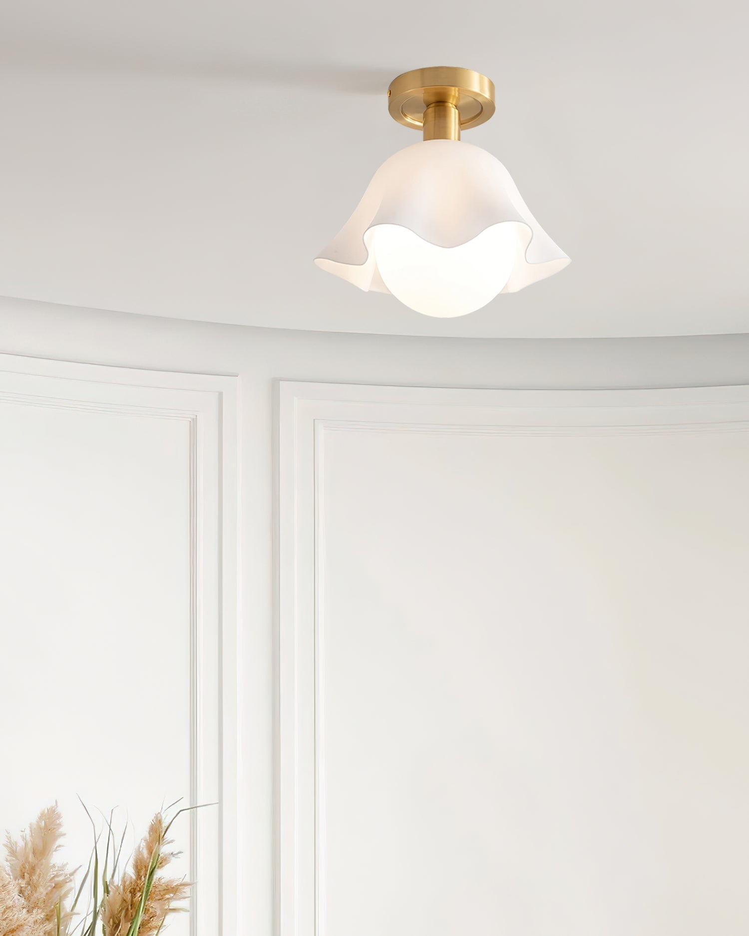 Petalia Semi-Flush Mount Ceiling Light - Neutralighting