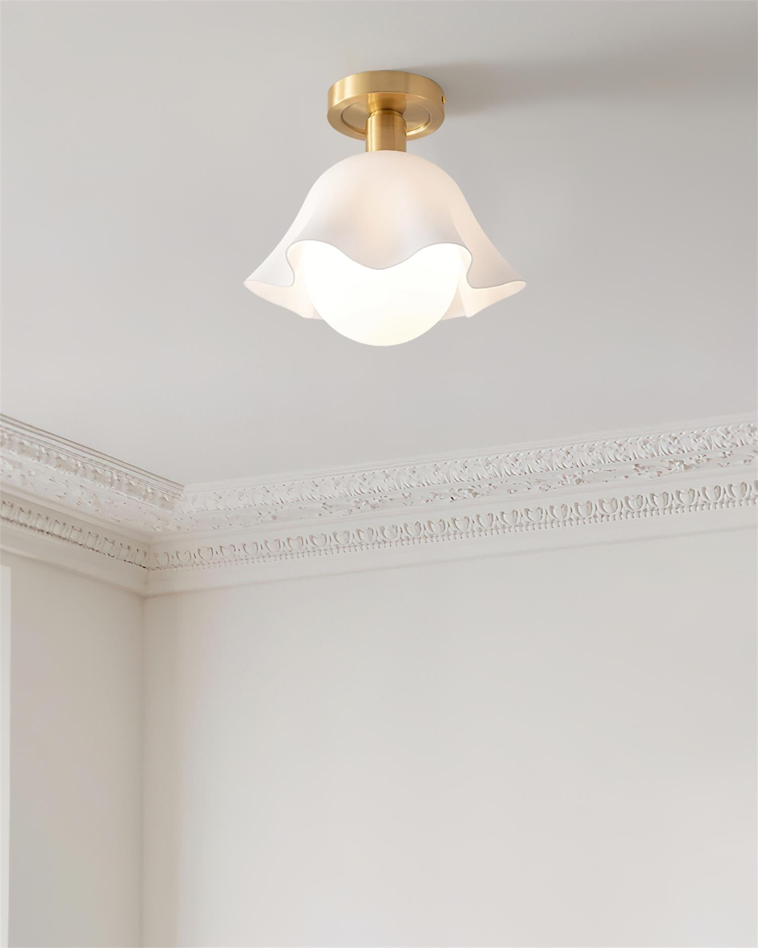 Petalia Semi-Flush Mount Ceiling Light - Neutralighting