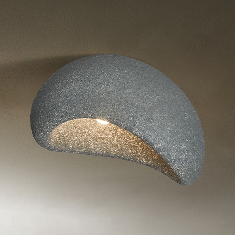 Avi Flush Mount Ceiling Light Modern, Resin Dining Room - Neutralighting