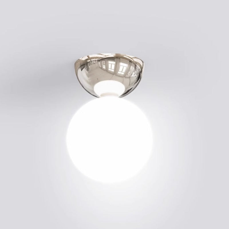 Valentina Modern Flush Mount Ceiling Light Metal Glass Bedroom - Neutralighting