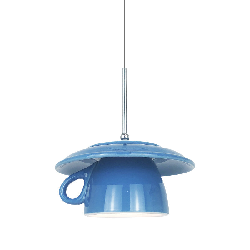 Valentina Modern Cup Ceramic LED Pendant Light Bedroom - Neutralighting