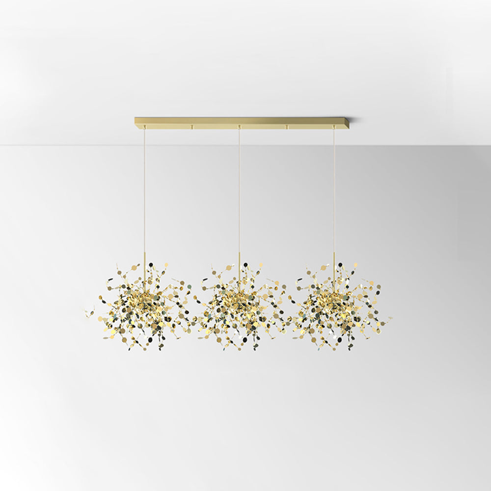 Olivia Artsy Classy Cluster Fireworks Pendant Light, Stainless steel - Neutralighting