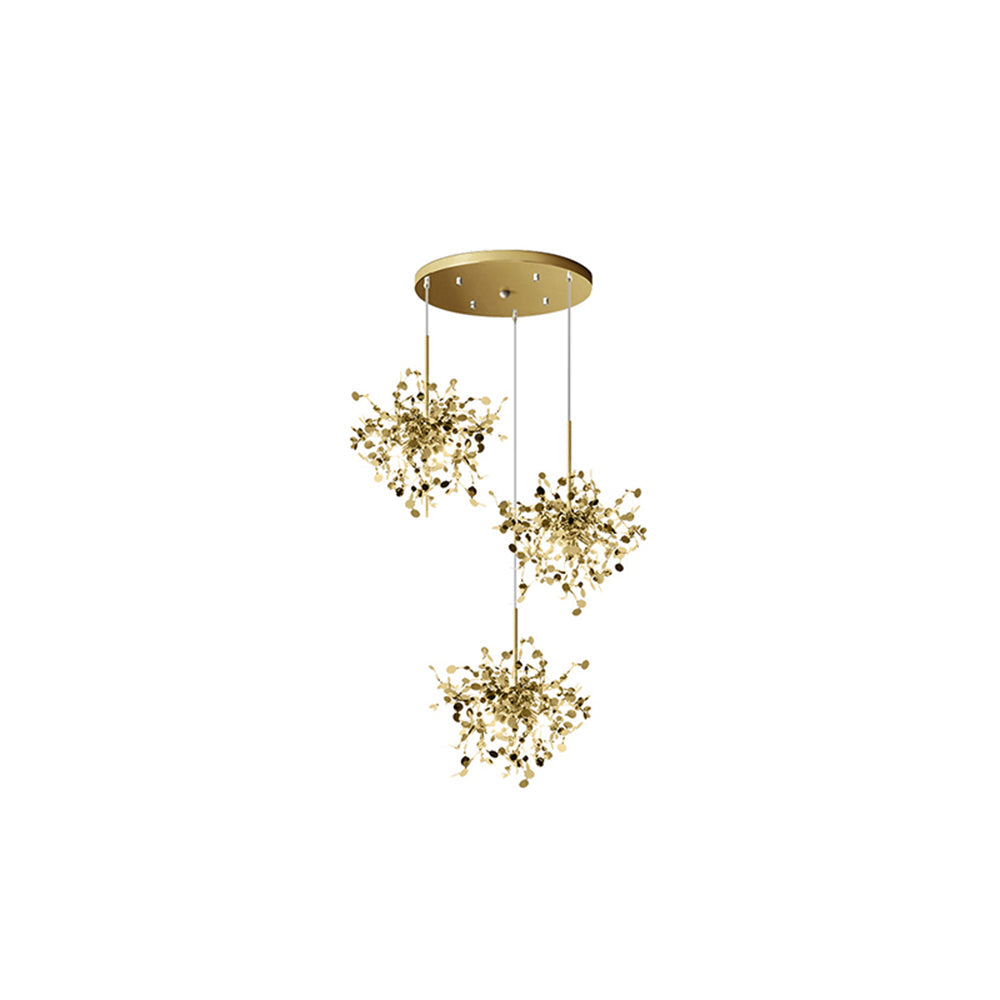 Olivia Artsy Classy Cluster Fireworks Pendant Light, Stainless steel - Neutralighting