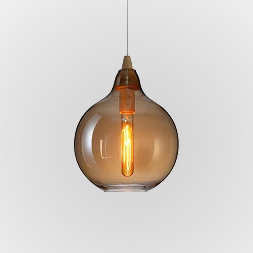 June Amber Glass Pendant Light - Neutralighting