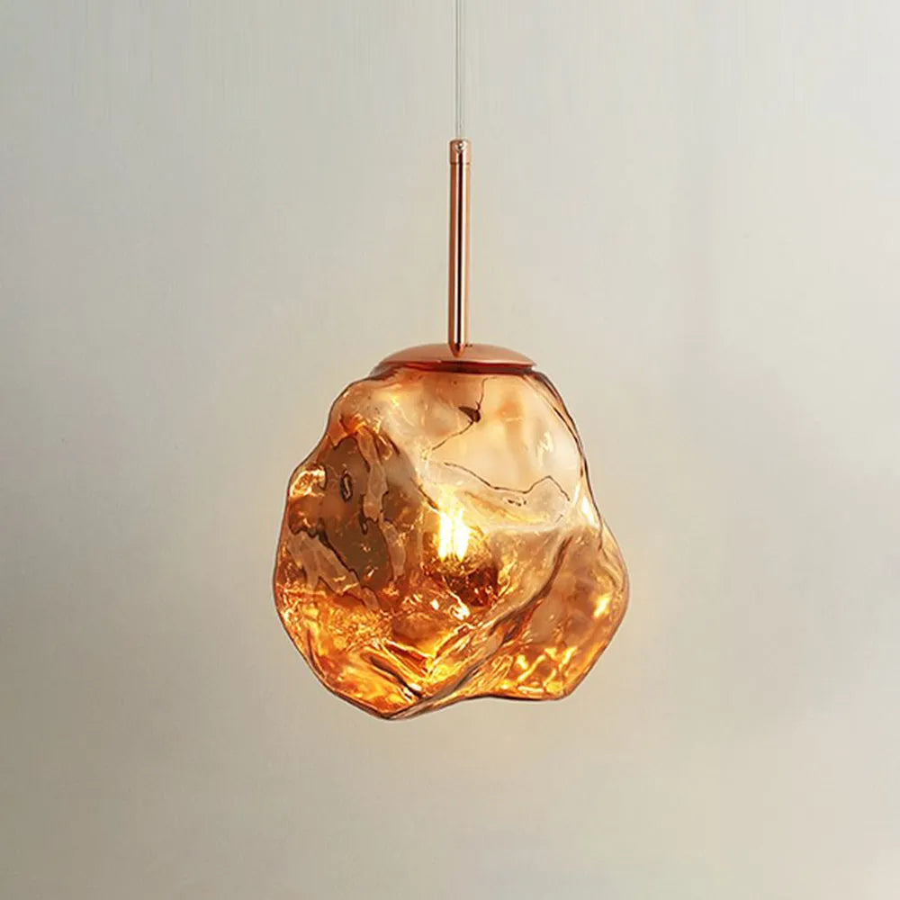 Lava Glass Pendant Light, 4 Colour - Neutralighting