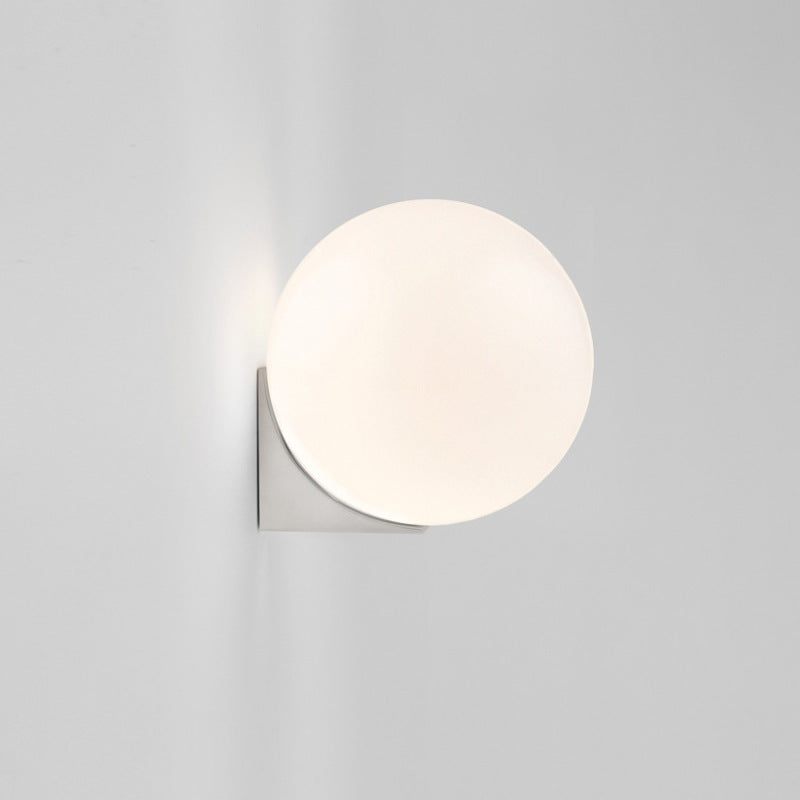 Valentina Indoor Wall Lamp Glass Brass&White Living Room Bedroom - Neutralighting