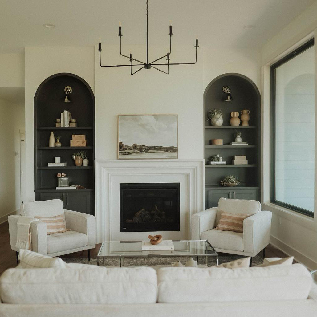 Blikuvyi Modern Industrial Minimalist Metal Chandelier - Neutralighting