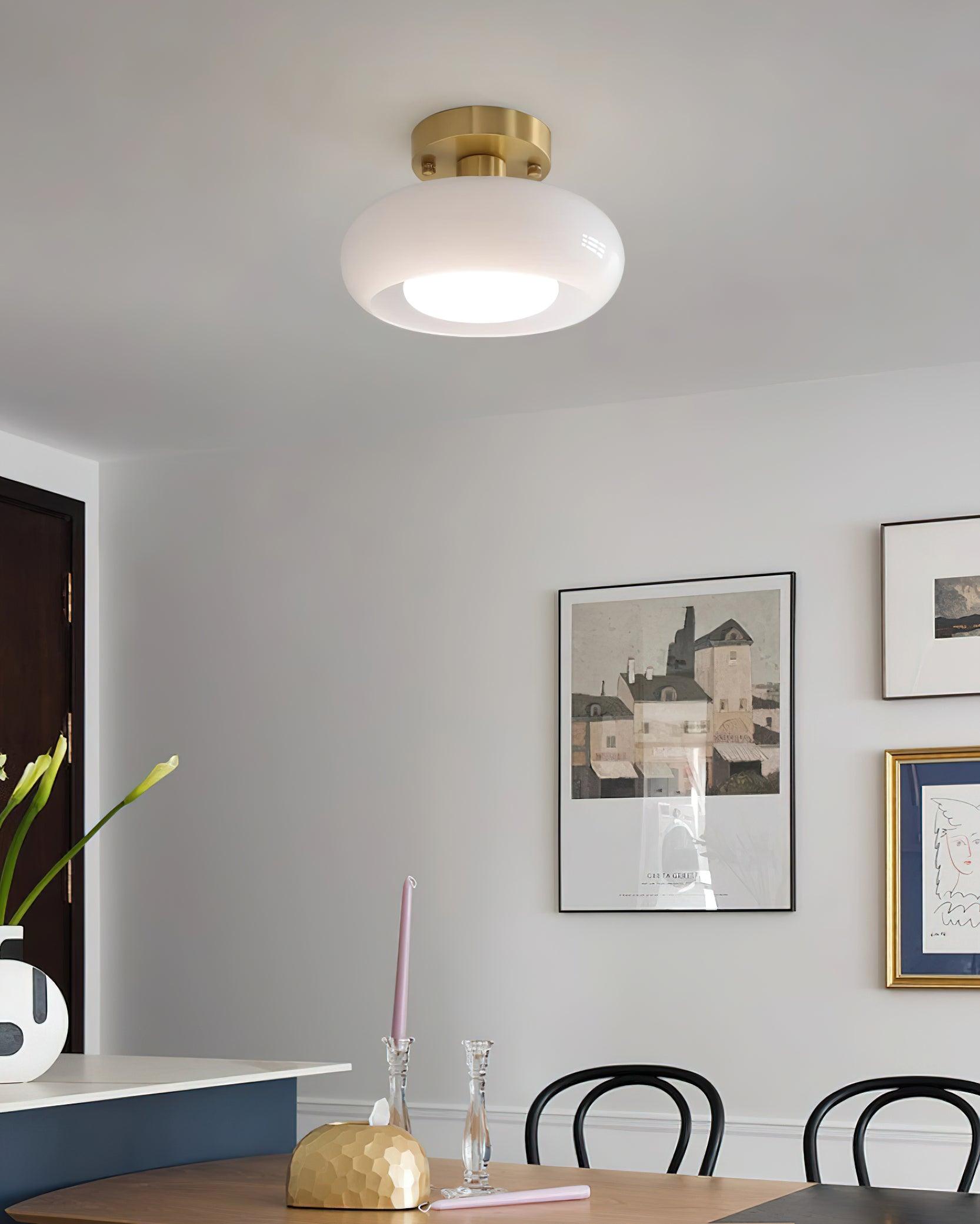 Aveline Glass Ceiling Light - Neutralighting
