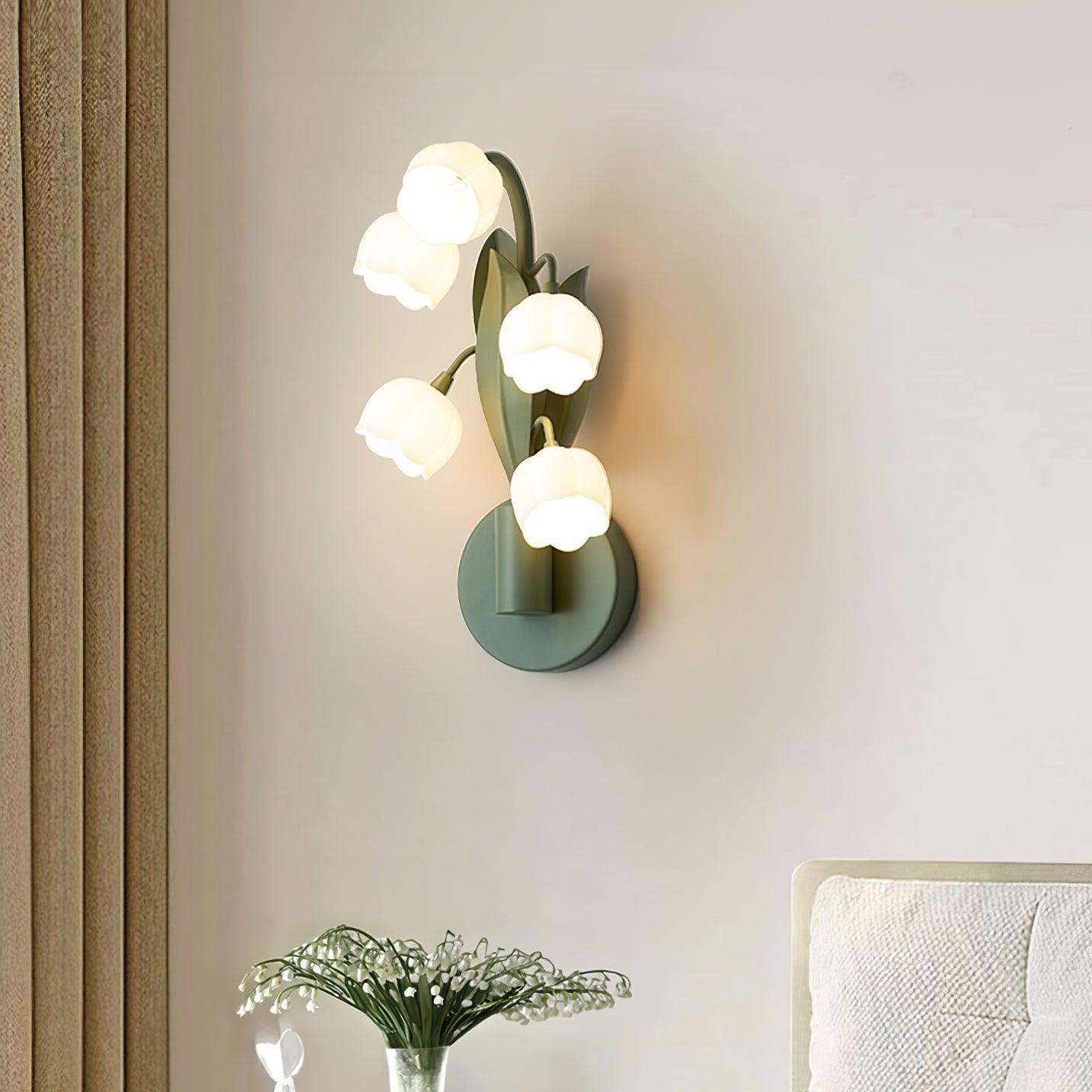 Aelis Natural Orchid Indoor Wall Lamp - Neutralighting