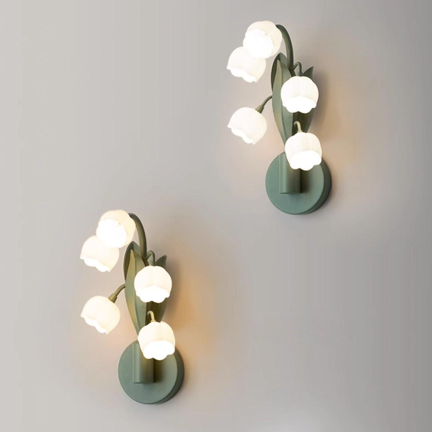 Aelis Natural Orchid Indoor Wall Lamp - Neutralighting