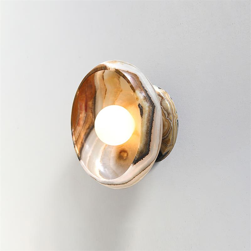 Onvix Natural Onyx Wall Light - Neutralighting