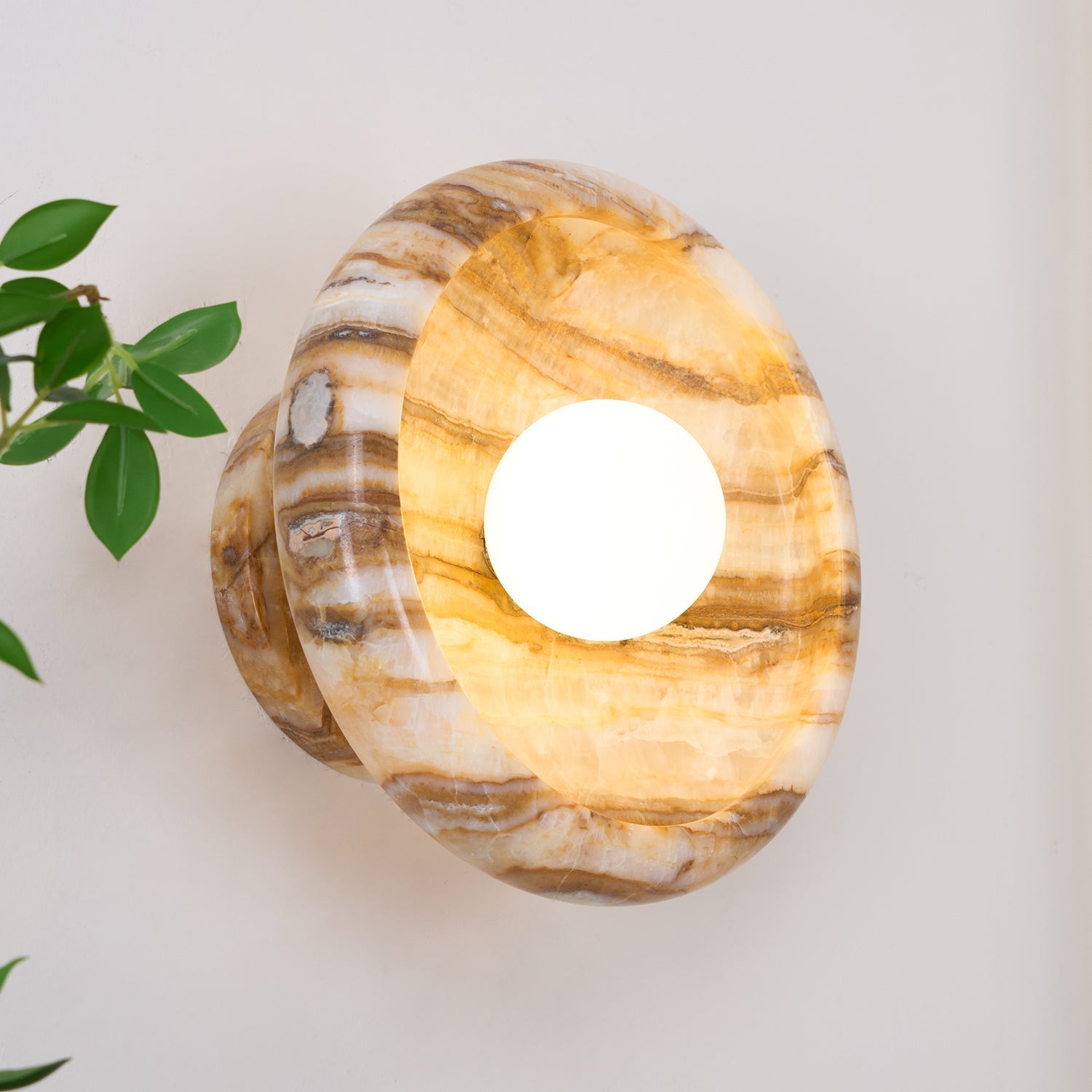 Onvix Natural Onyx Wall Light - Neutralighting