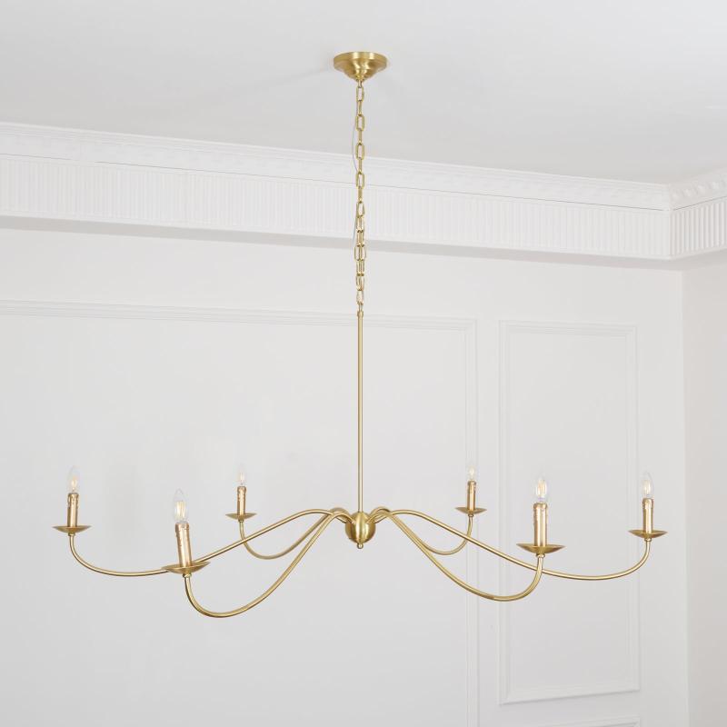 Alfred Chandeliers Candle-style Farmhouse - Neutralighting