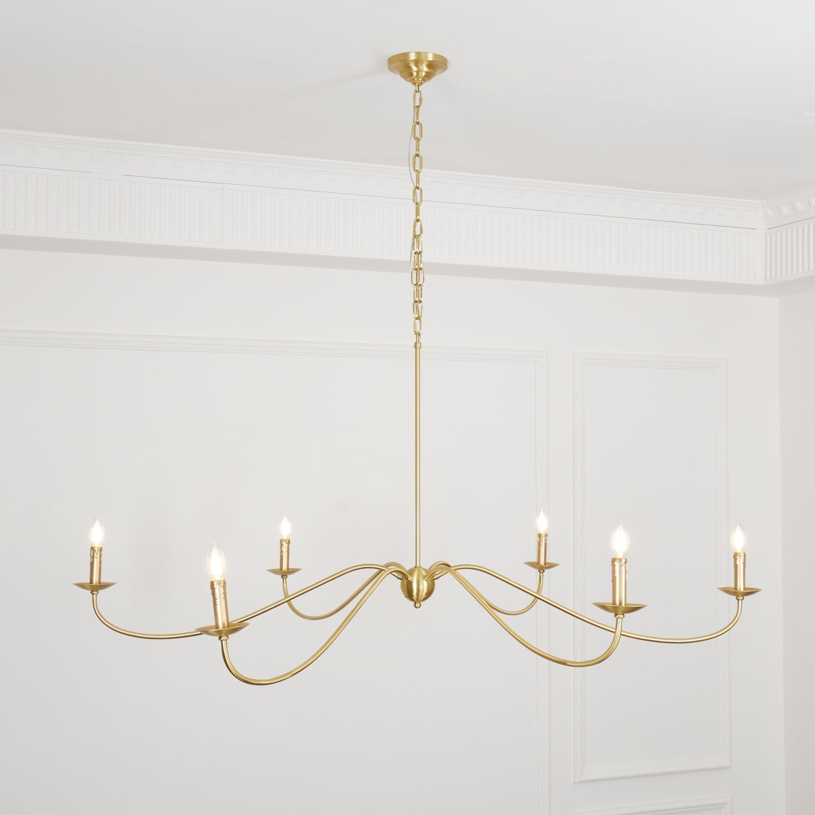 Alfred Chandeliers Candle-style Farmhouse - Neutralighting