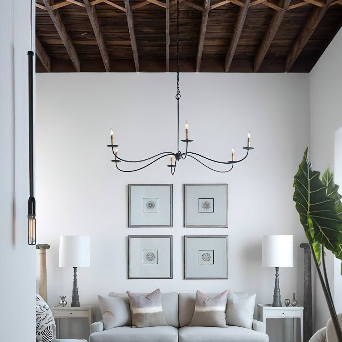 Alfred Chandeliers Candle-style Farmhouse - Neutralighting