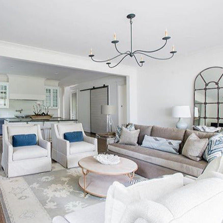 Alfred Chandeliers Candle-style Farmhouse - Neutralighting