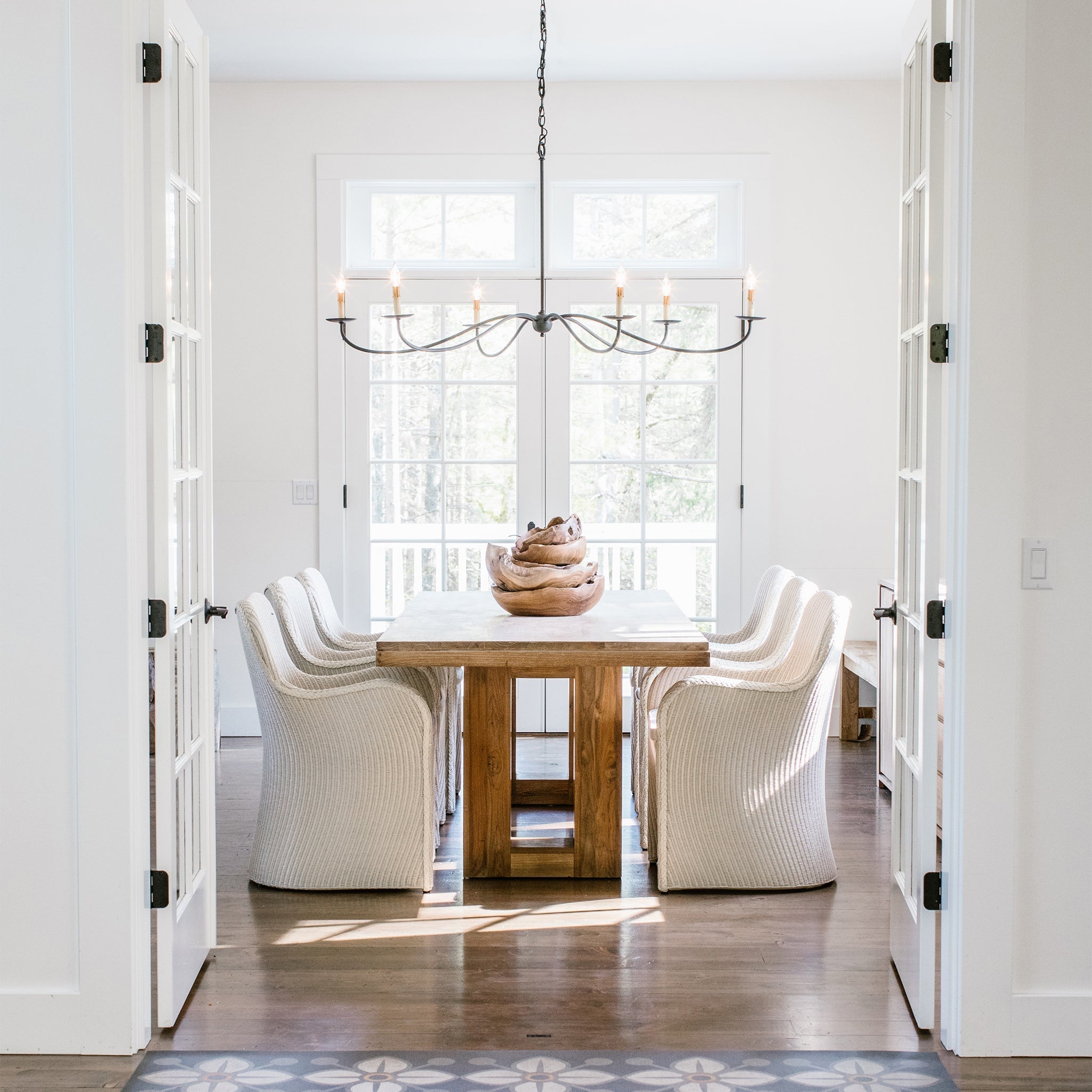 Alfred Chandeliers Candle-style Farmhouse - Neutralighting