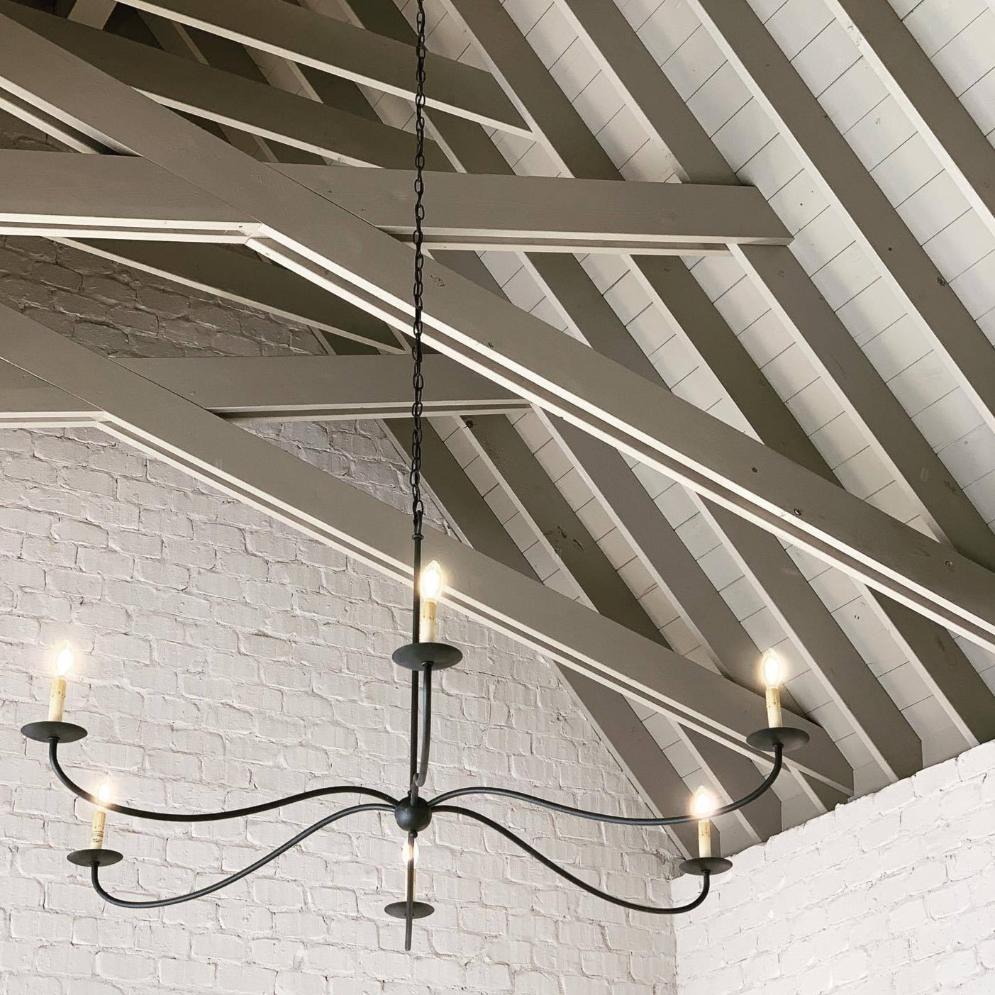 Alfred Chandeliers Candle-style Farmhouse - Neutralighting