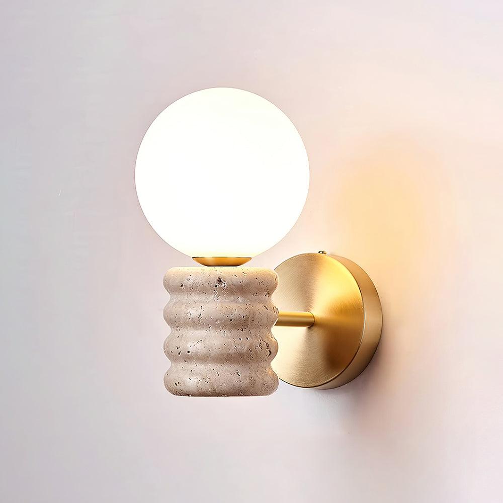 Calenne Wall Lamp Travertine - Neutralighting