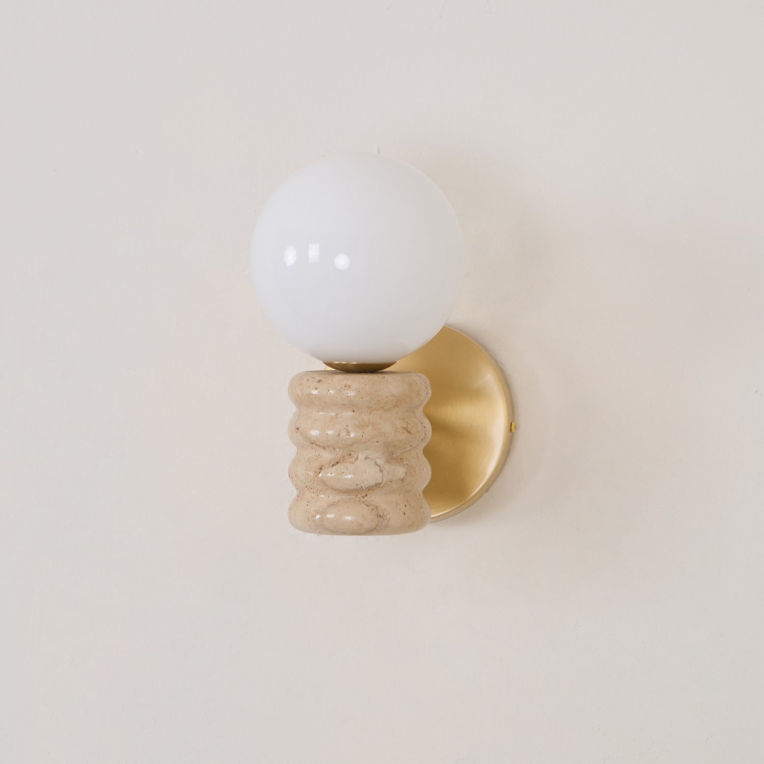 Calenne Wall Lamp Travertine - Neutralighting