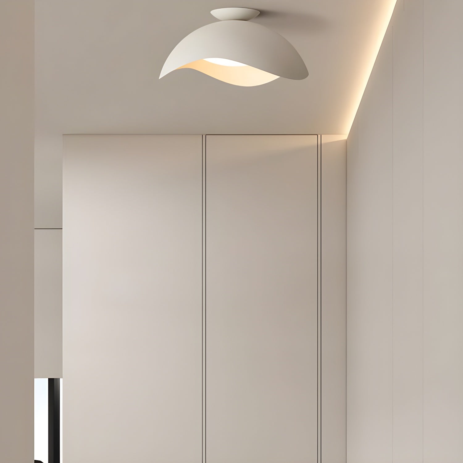 Myox Bowl Wave Ceiling Light - Neutralighting
