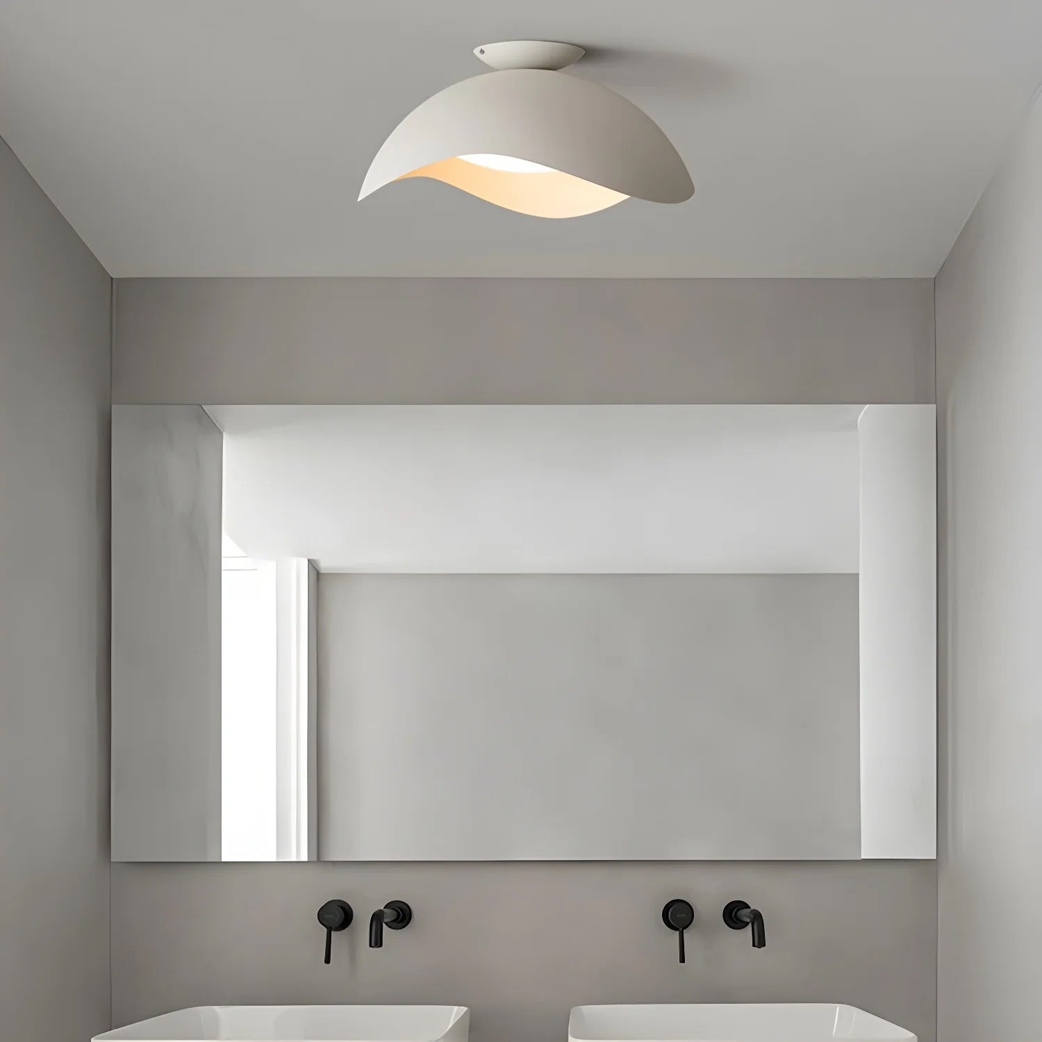 Myox Bowl Wave Ceiling Light - Neutralighting
