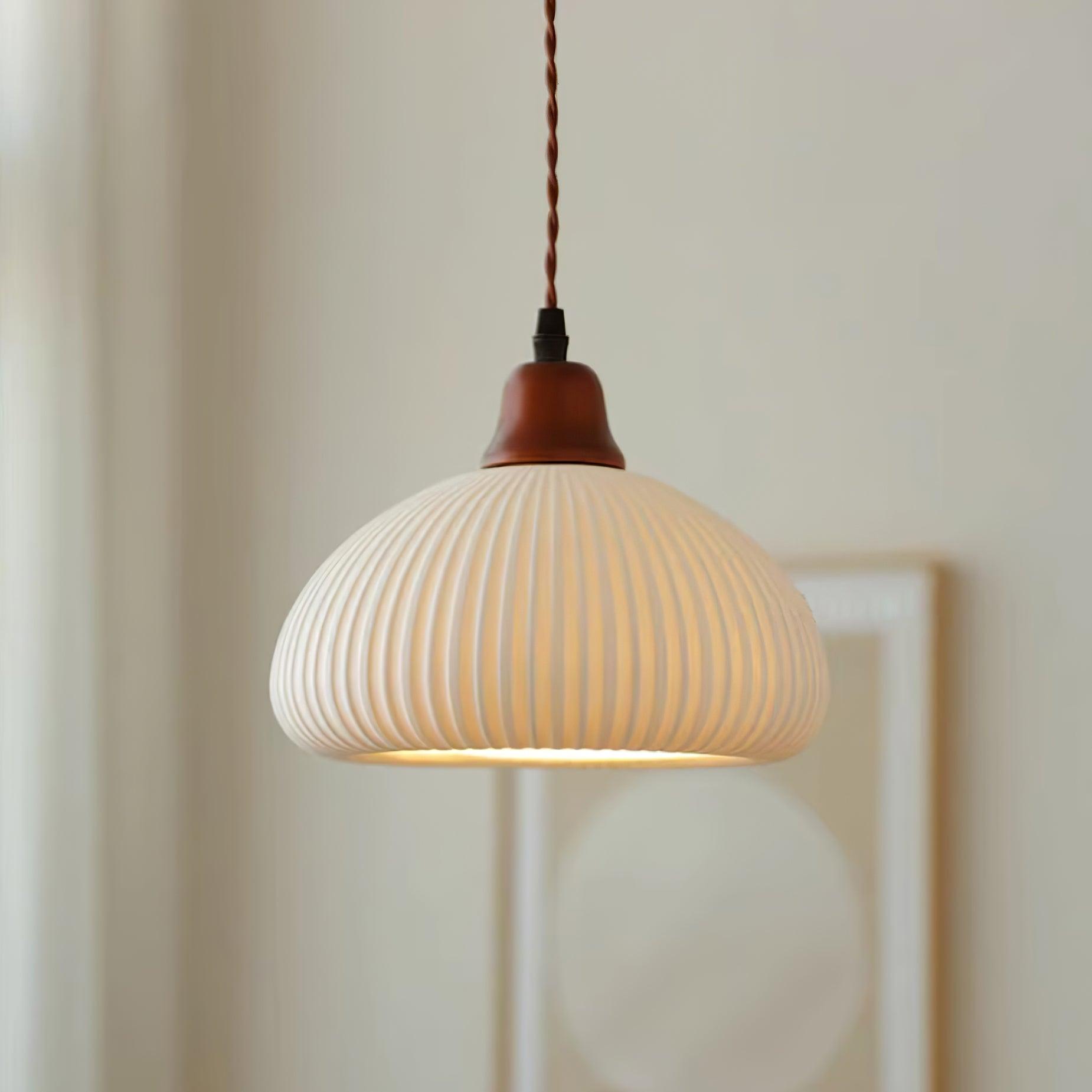 Claire Ceramic Pendant Lights - Neutralighting