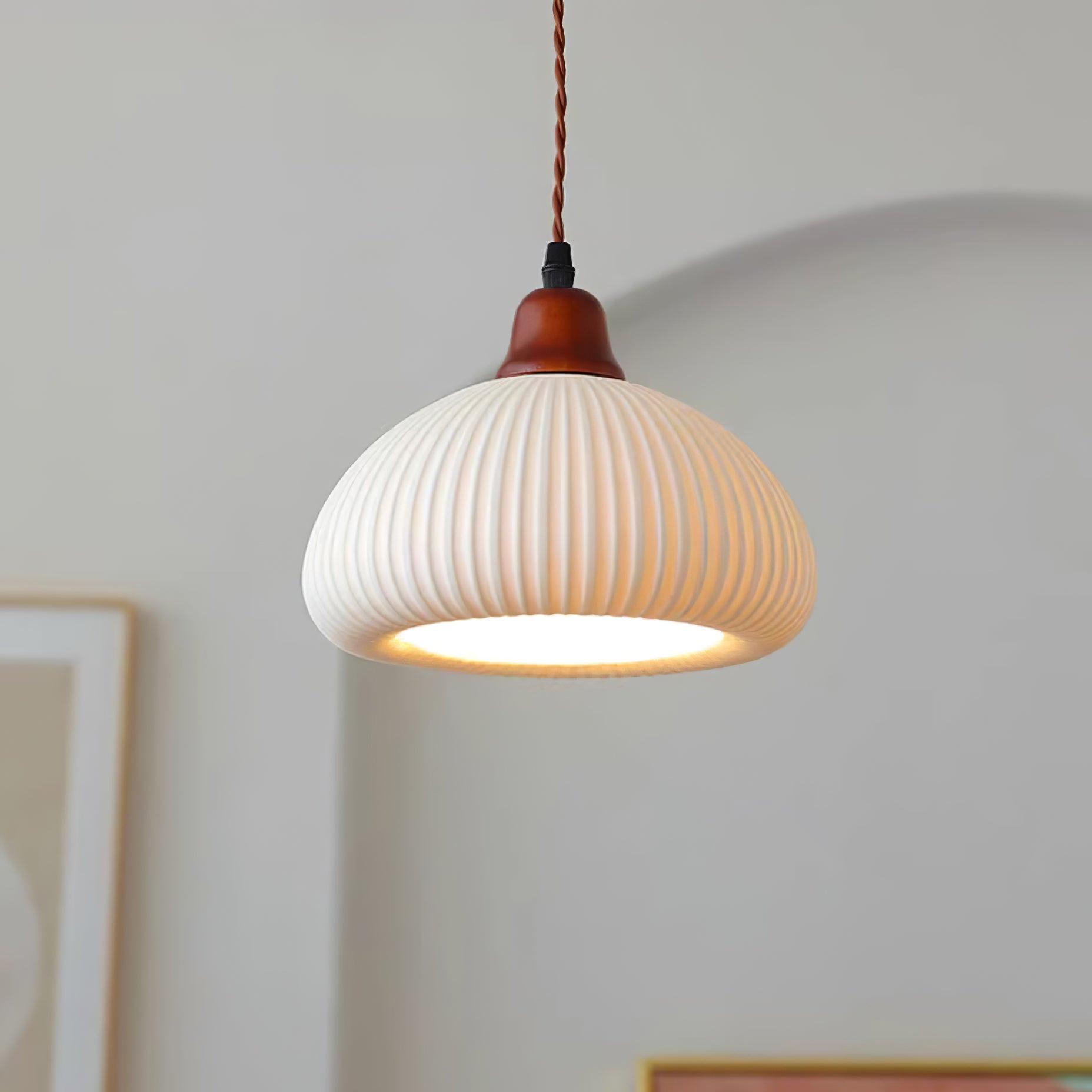Claire Ceramic Pendant Lights - Neutralighting