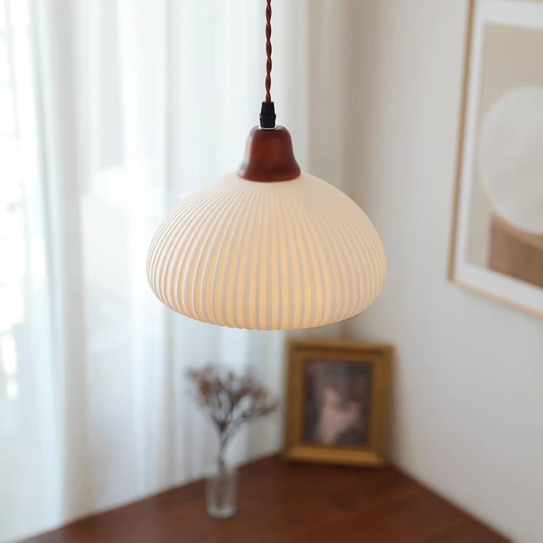 Claire Ceramic Pendant Lights - Neutralighting