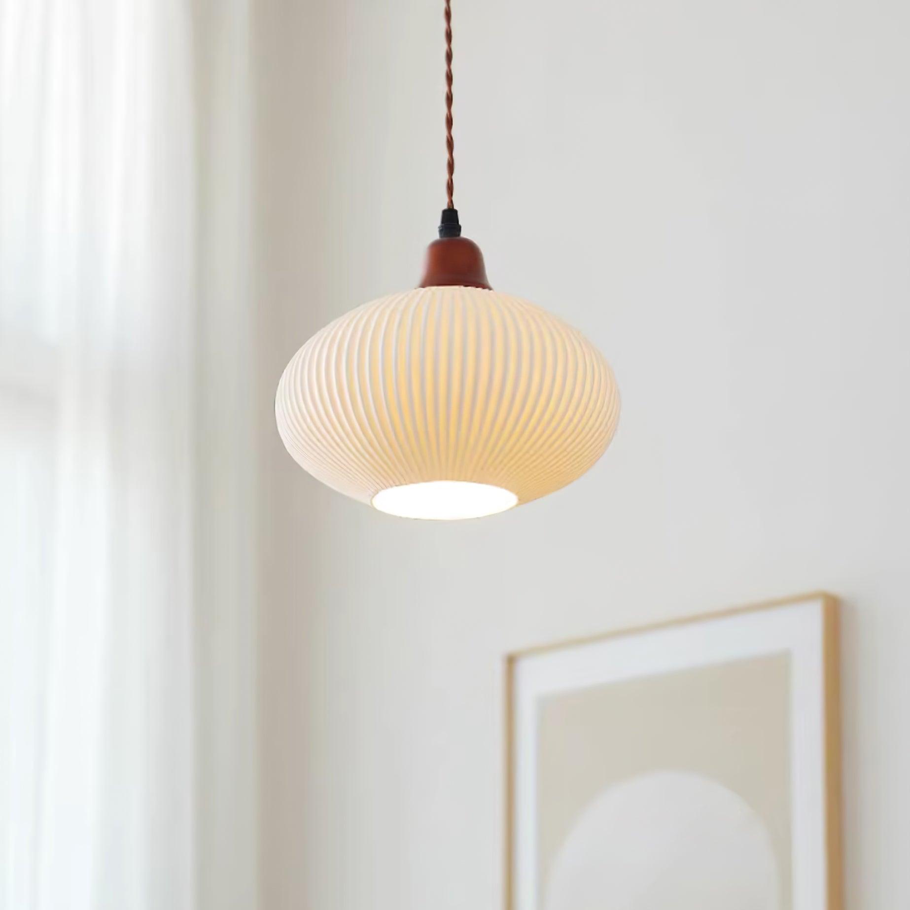 Claire Ceramic Pendant Lights - Neutralighting