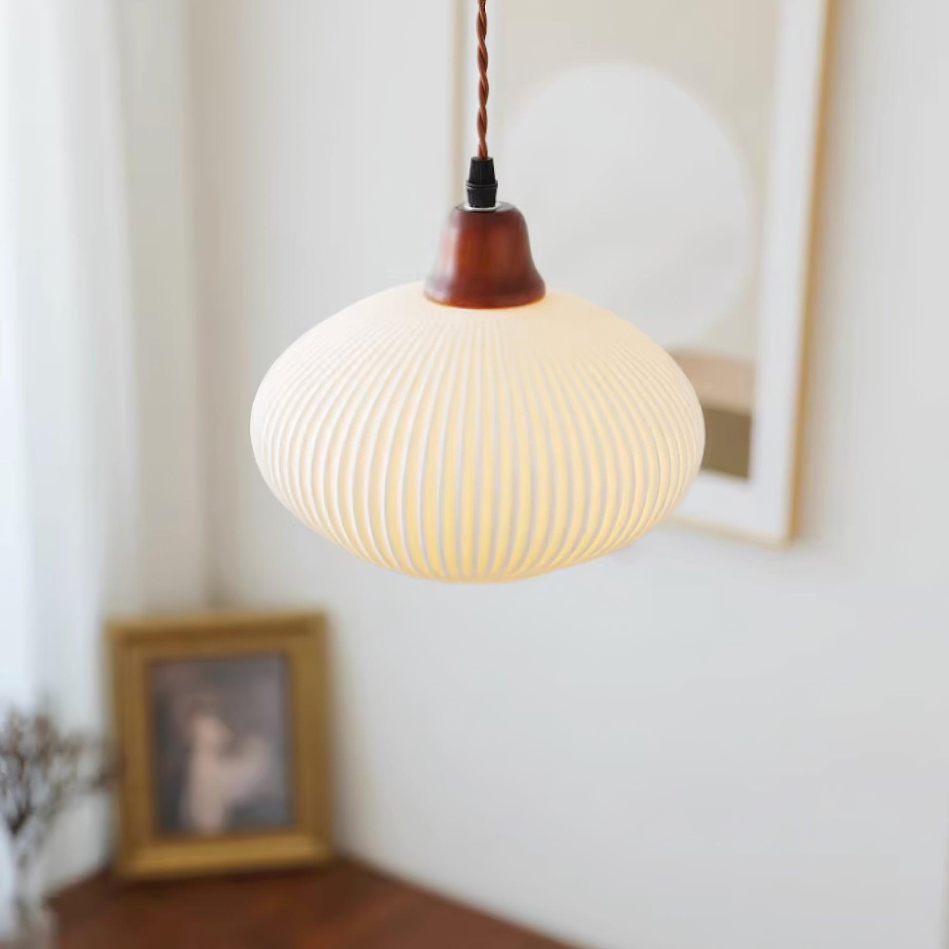 Claire Ceramic Pendant Lights - Neutralighting