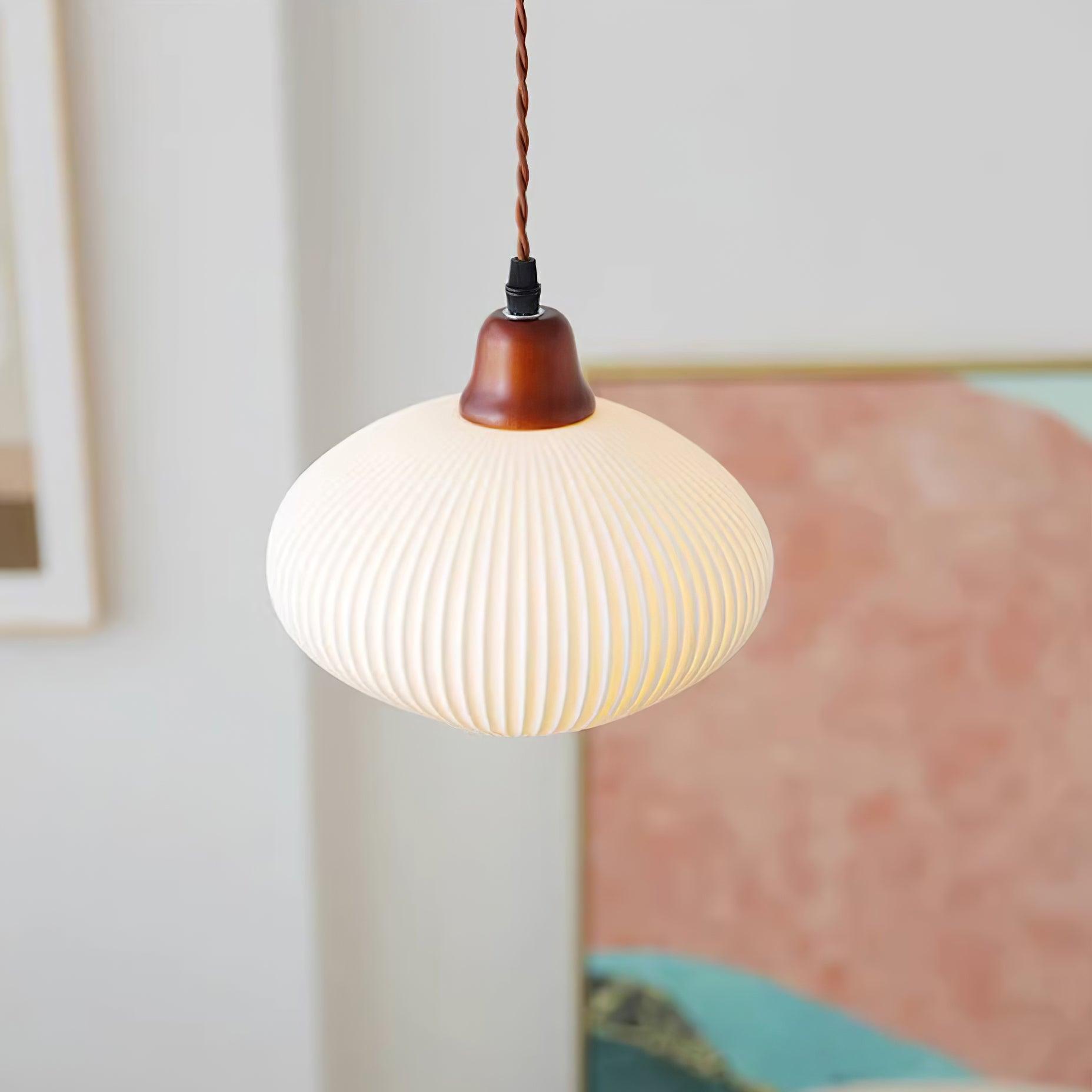 Claire Ceramic Pendant Lights - Neutralighting