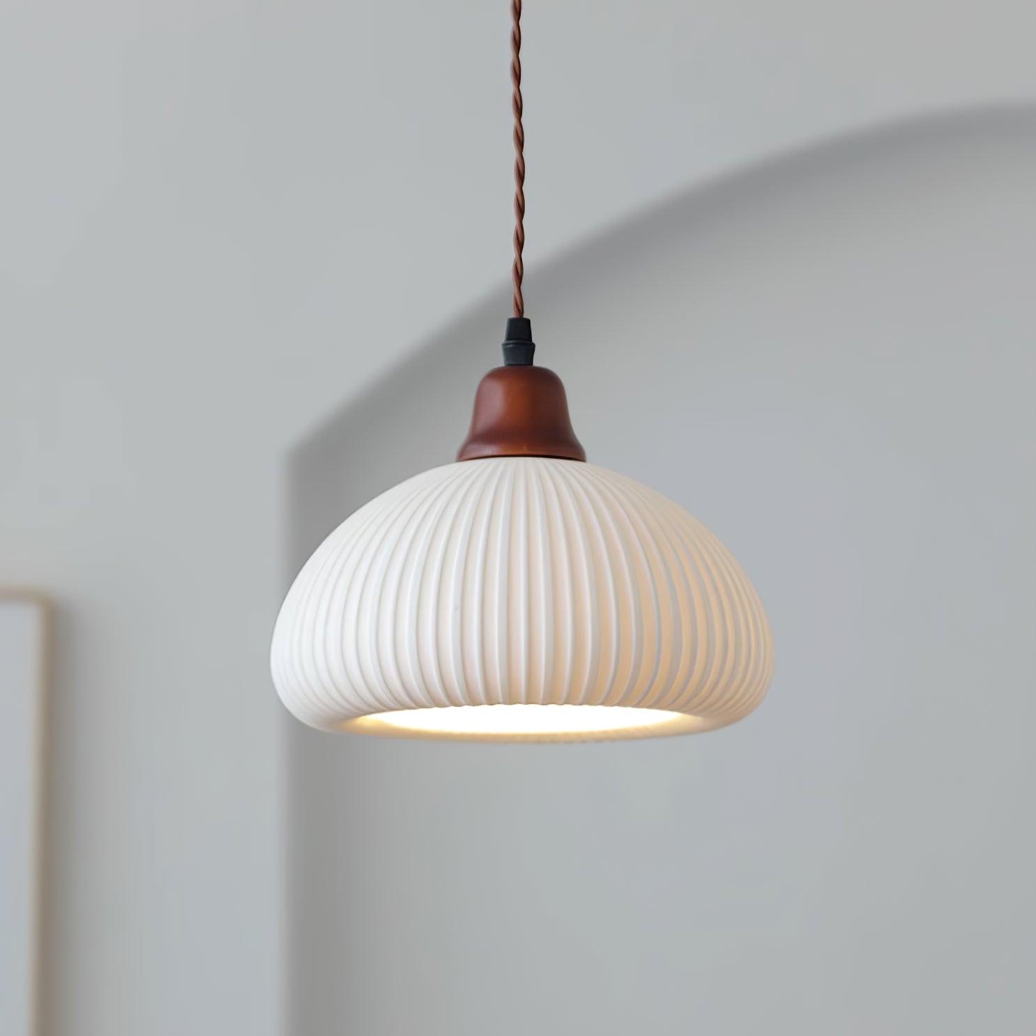 Claire Ceramic Pendant Lights - Neutralighting