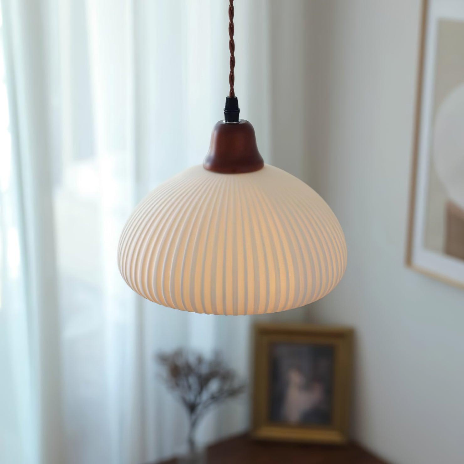Claire Ceramic Pendant Lights - Neutralighting