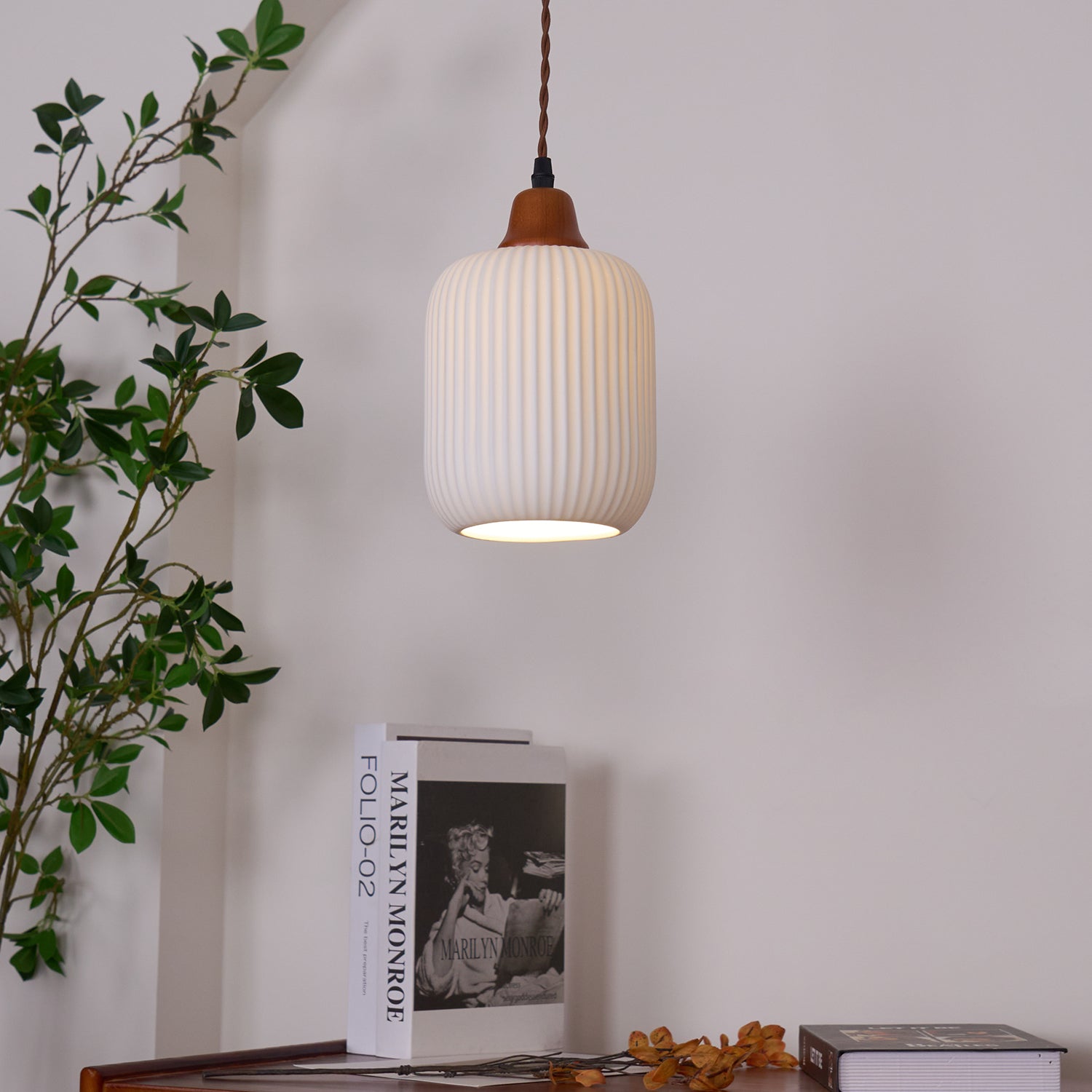 Claire Ceramic Pendant Lights - Neutralighting