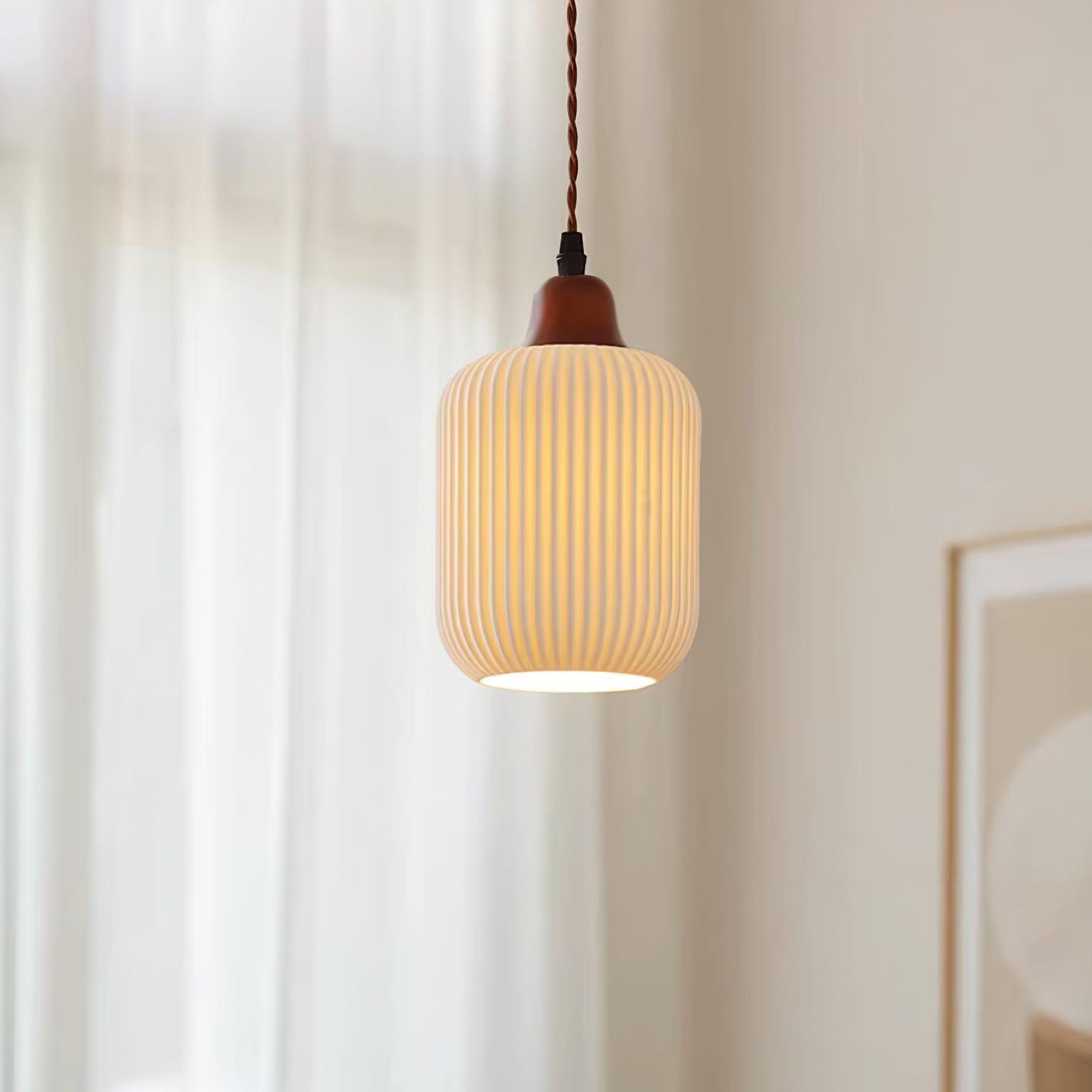 Claire Ceramic Pendant Lights - Neutralighting