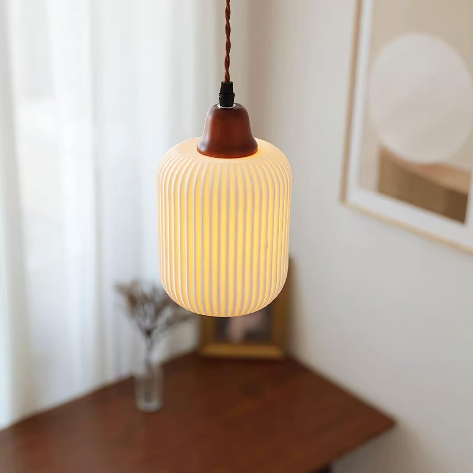 Claire Ceramic Pendant Lights - Neutralighting