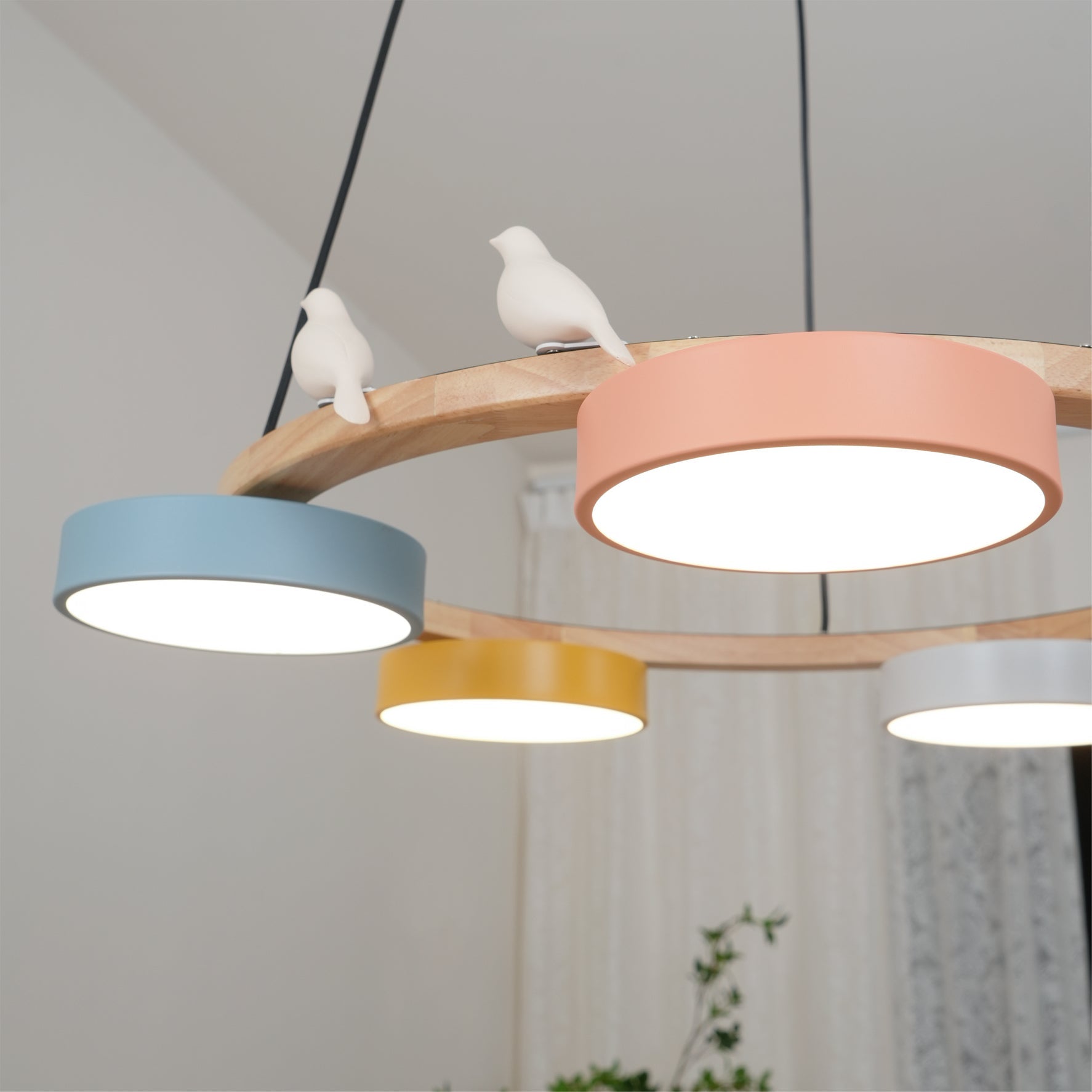 Cliff Chandelier Bird Round - Neutralighting