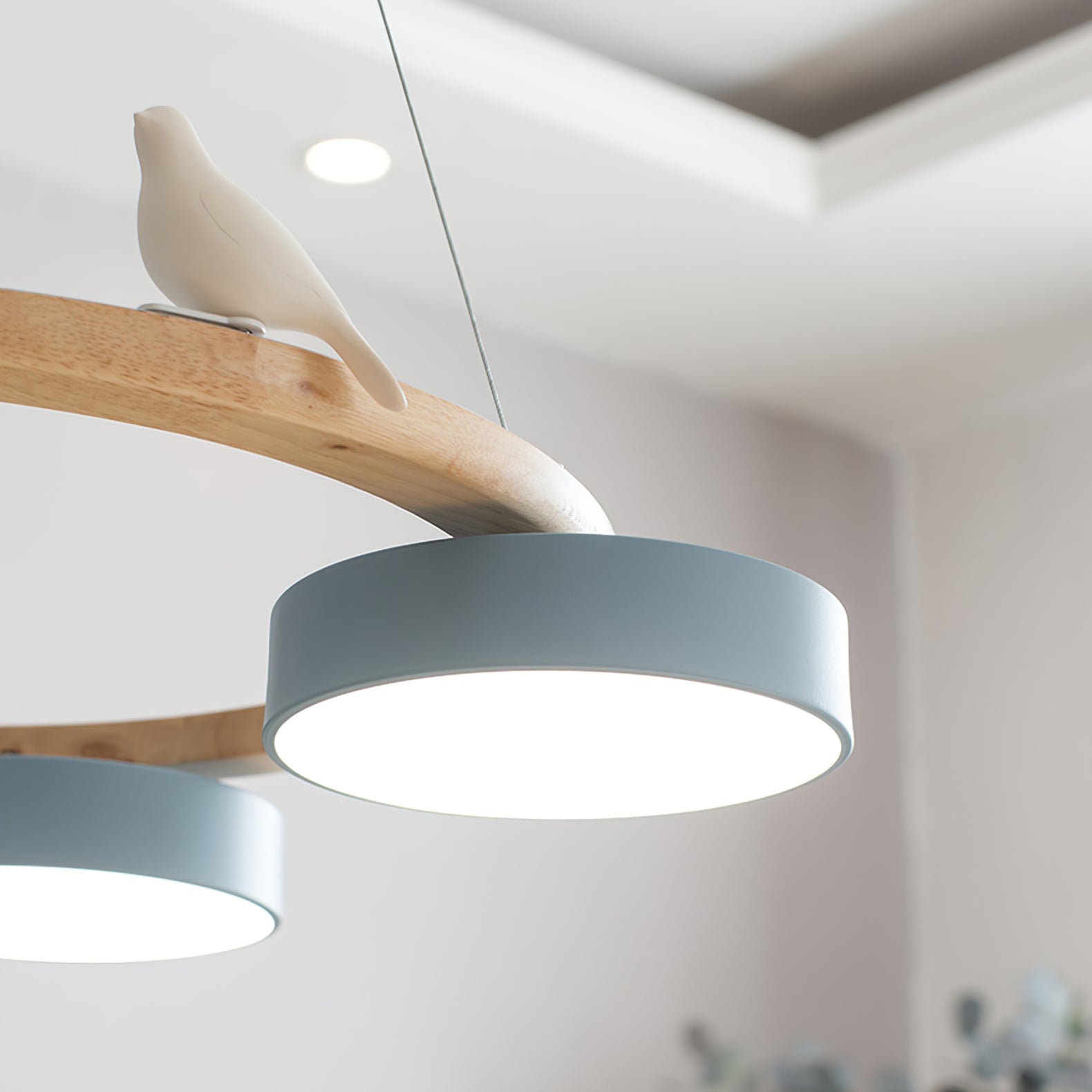 Cliff Chandelier Bird Round - Neutralighting