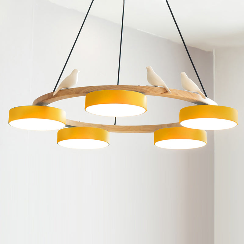 Cliff Chandelier Bird Round - Neutralighting