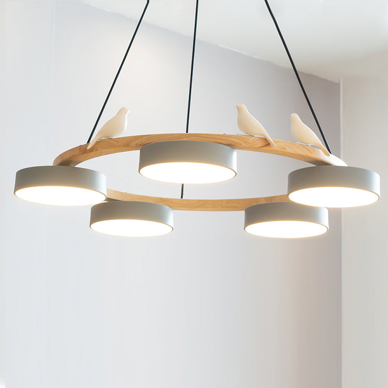 Cliff Chandelier Bird Round - Neutralighting